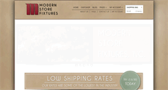 Desktop Screenshot of modernstorefixtures.com