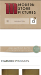 Mobile Screenshot of modernstorefixtures.com